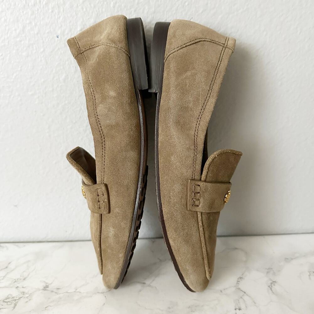 Tory Burch River Rock Suede Ballet Loafers women’s Size 9 excellent condition - Picture 12 of 12